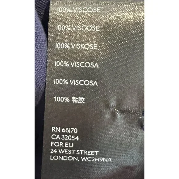 Anthropologie Maeve Women’s Midi Skirt Size 4 Merida Birds Graphic Flounced Blue - Picture 7 of 16